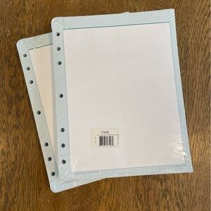 Franklin Covey Expansion Pages for Monarch Planners Blank Paper Inserts